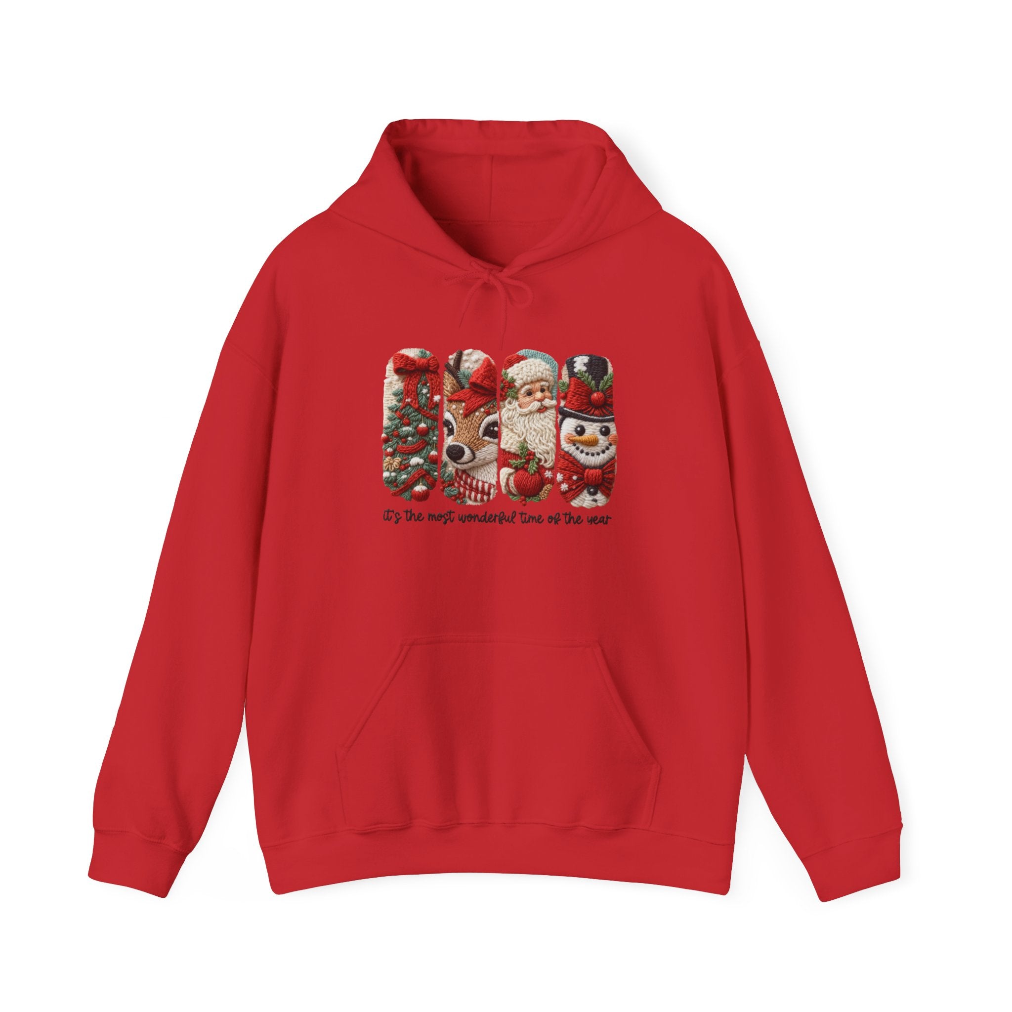 Holiday Yarn Hooded Sweatshirt