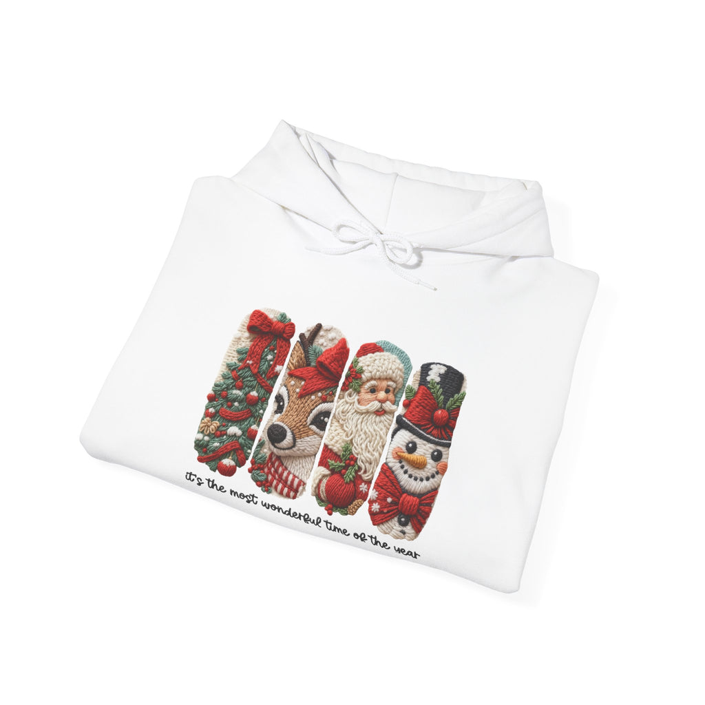 Holiday Yarn Hooded Sweatshirt