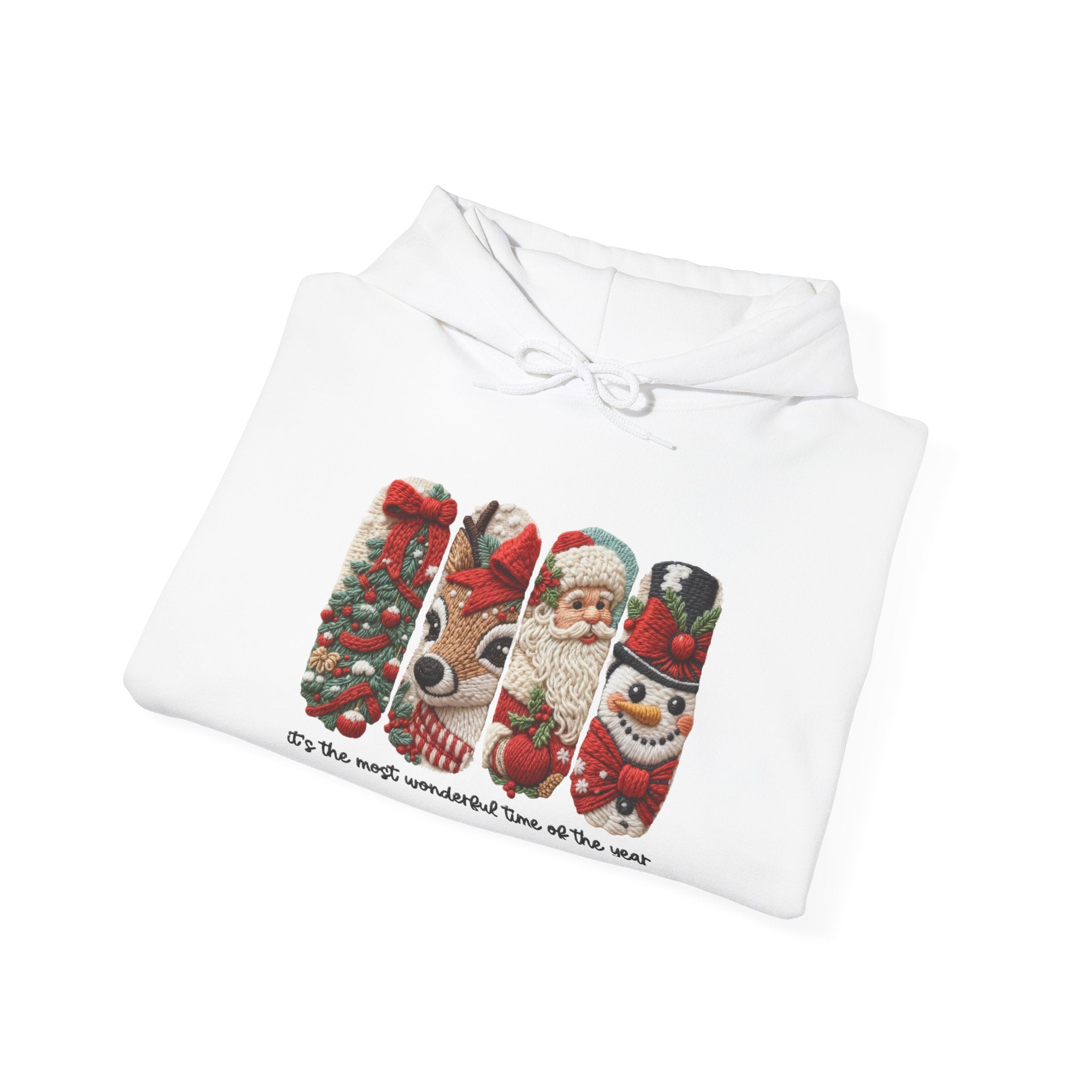 Holiday Yarn Hooded Sweatshirt