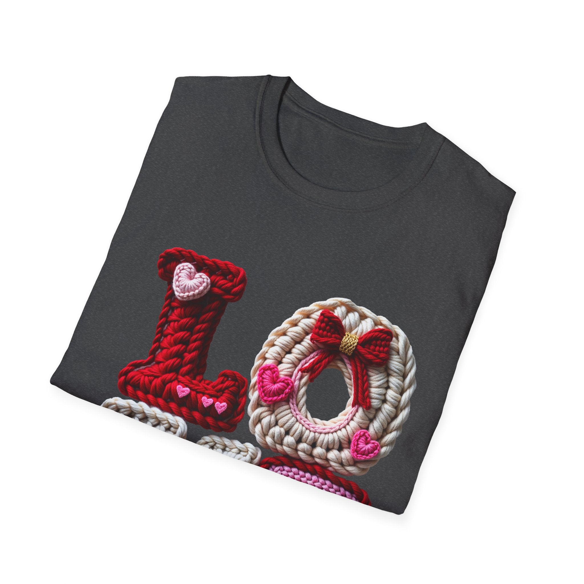 LOVE Knit Letters Tee