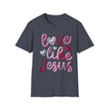 Love Like Jesus T-Shirt — Christian Heart Typography Tee