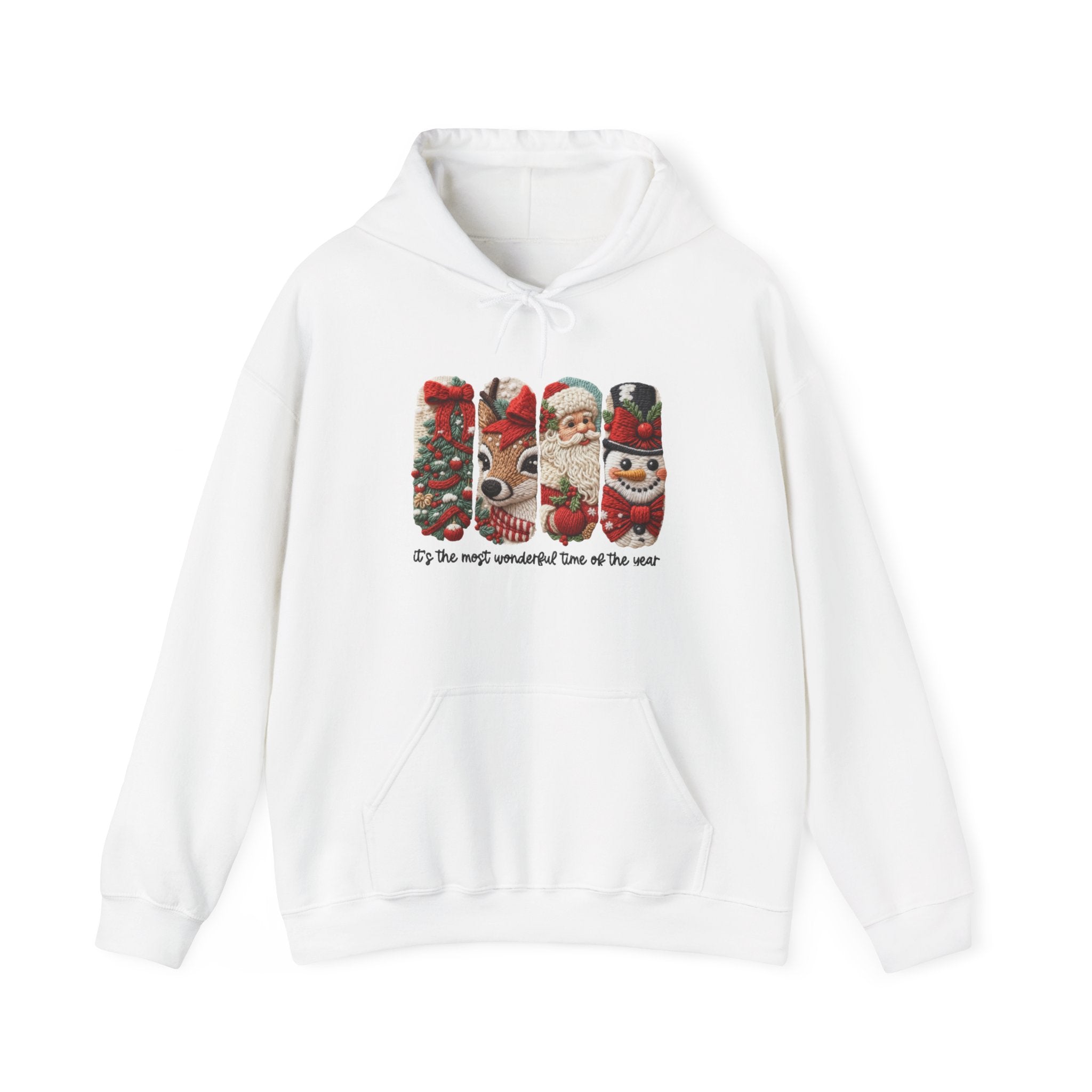 Holiday Yarn Hooded Sweatshirt