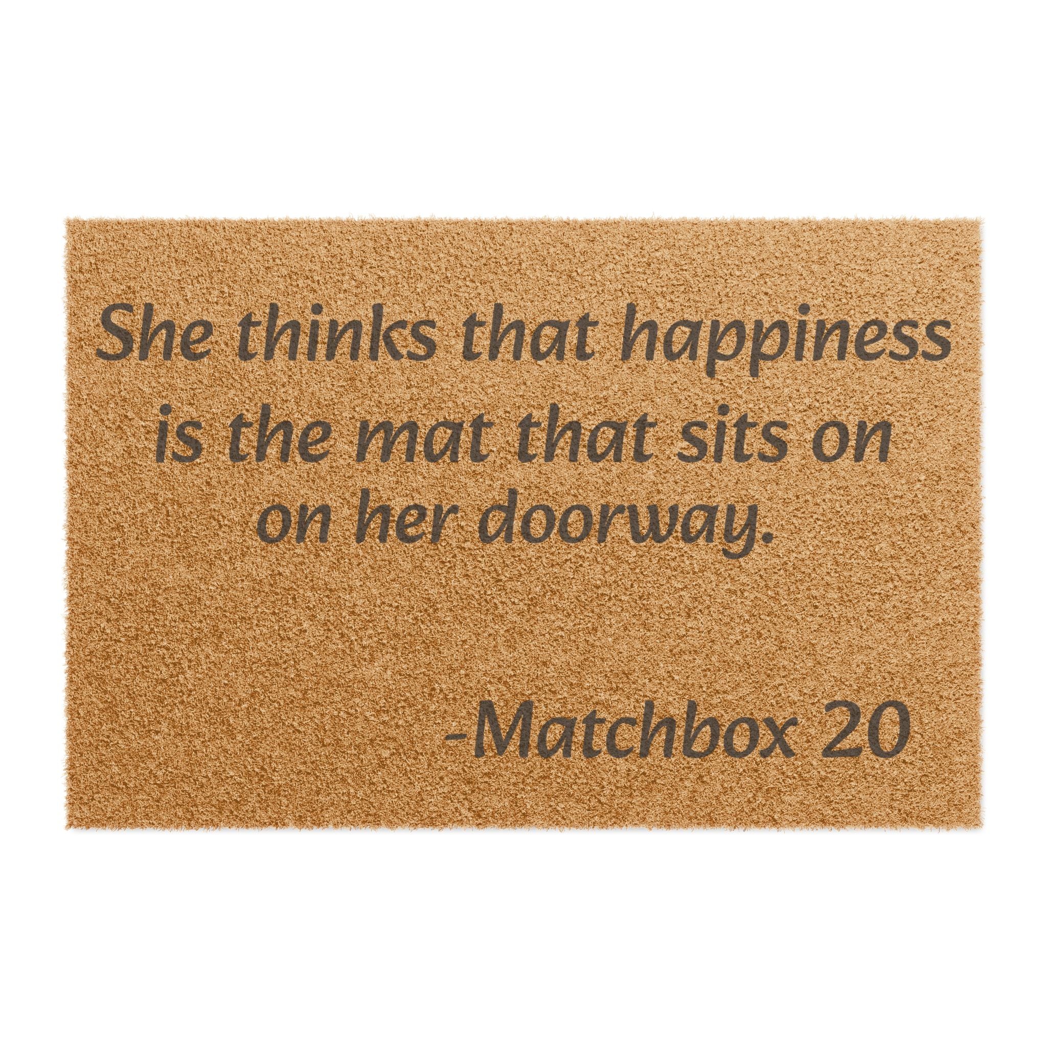 Matchbox 20 Doormat