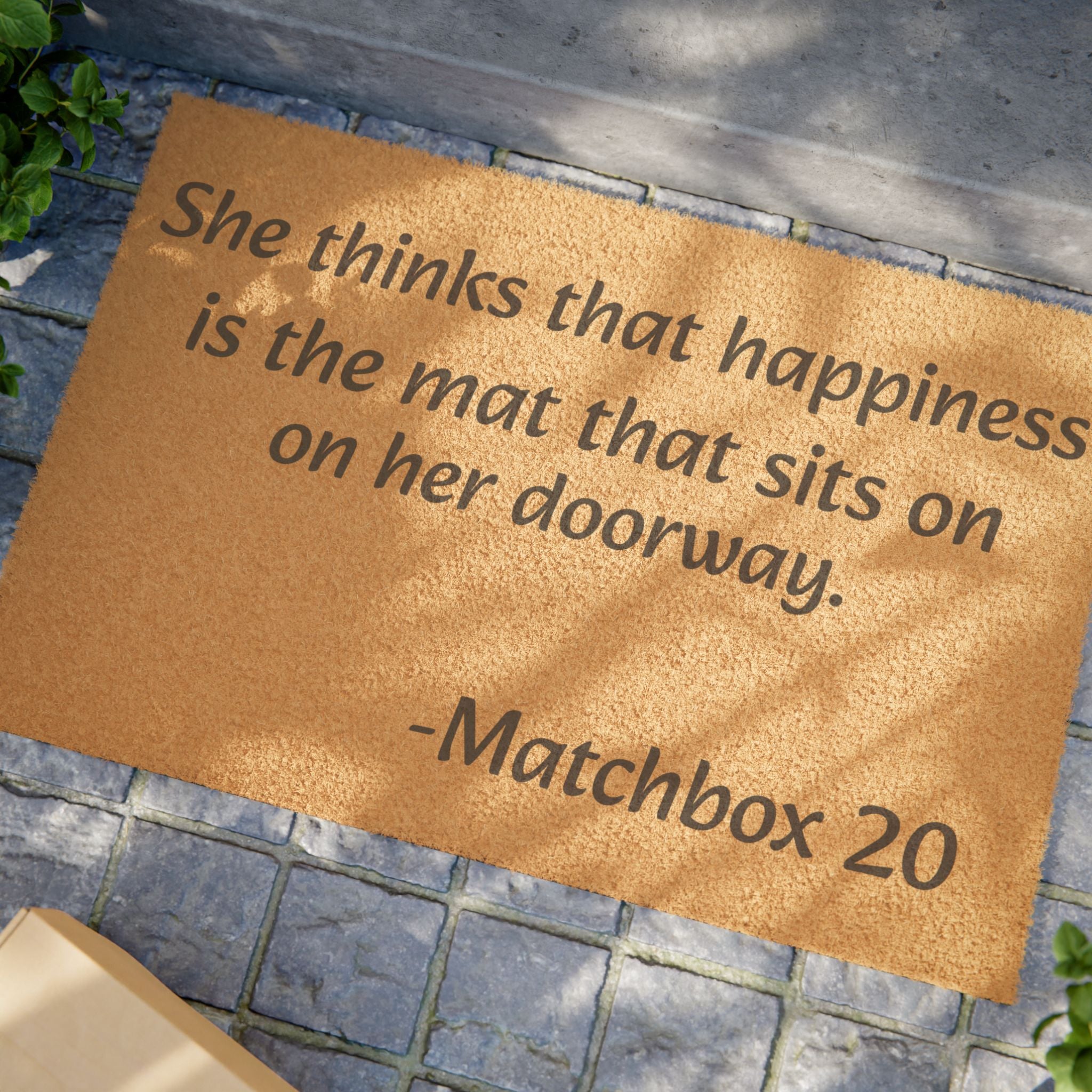 Matchbox 20 Doormat