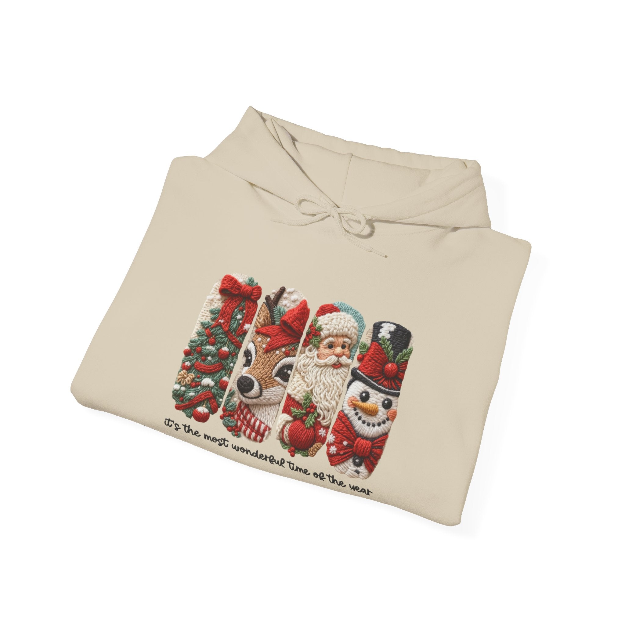 Holiday Yarn Hooded Sweatshirt