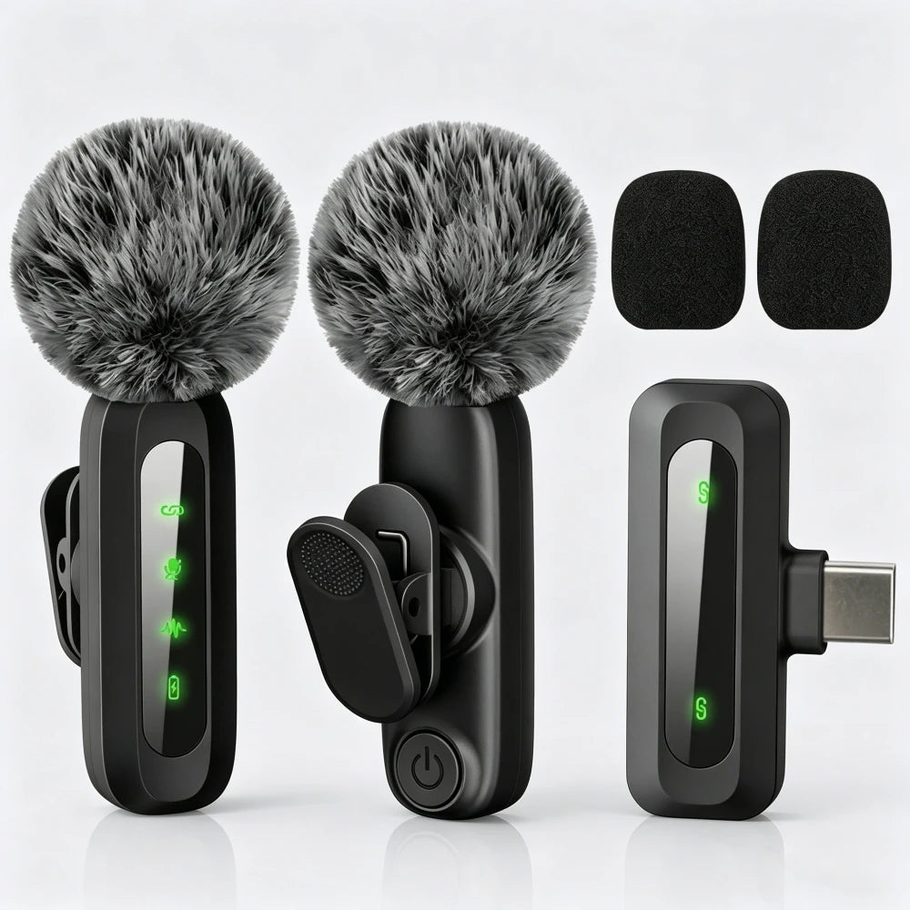 Wireless Type-C Lavalier Microphone