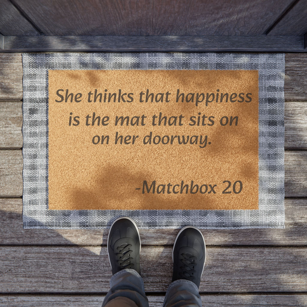 Matchbox 20 Doormat
