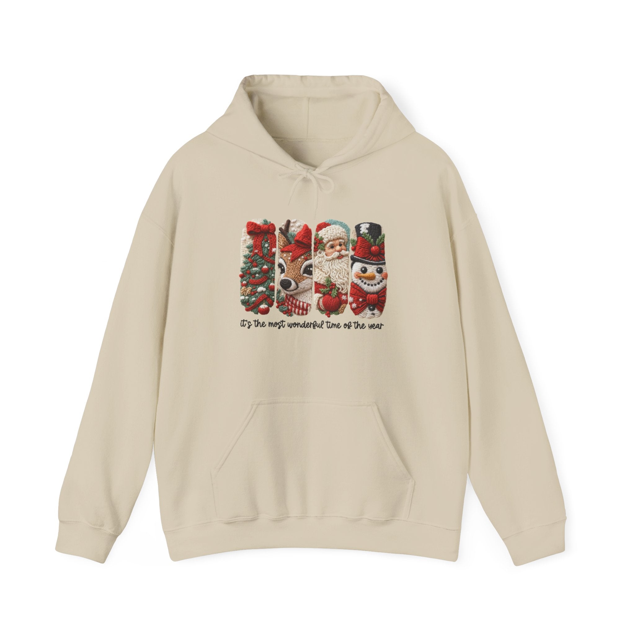 Holiday Yarn Hooded Sweatshirt