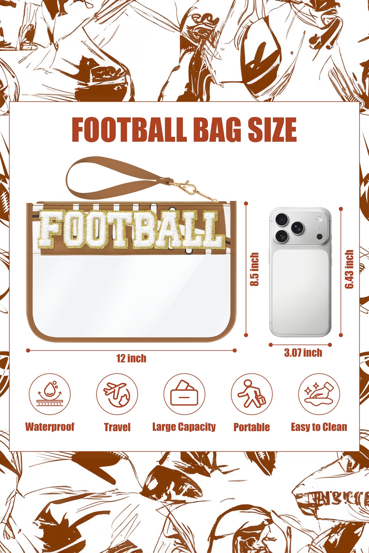 Sports Cosmetic Bag