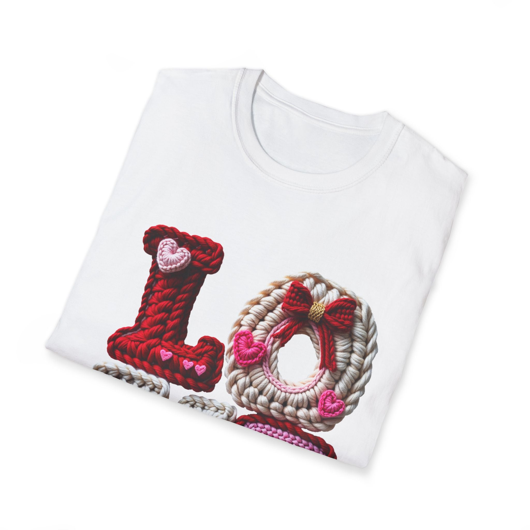 LOVE Knit Letters Tee