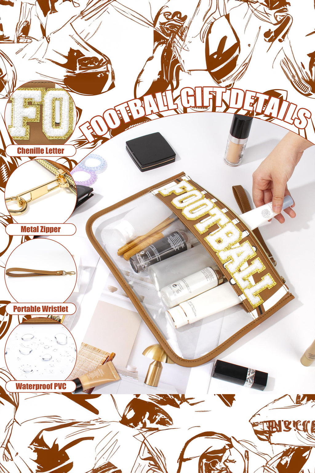 Sports Cosmetic Bag
