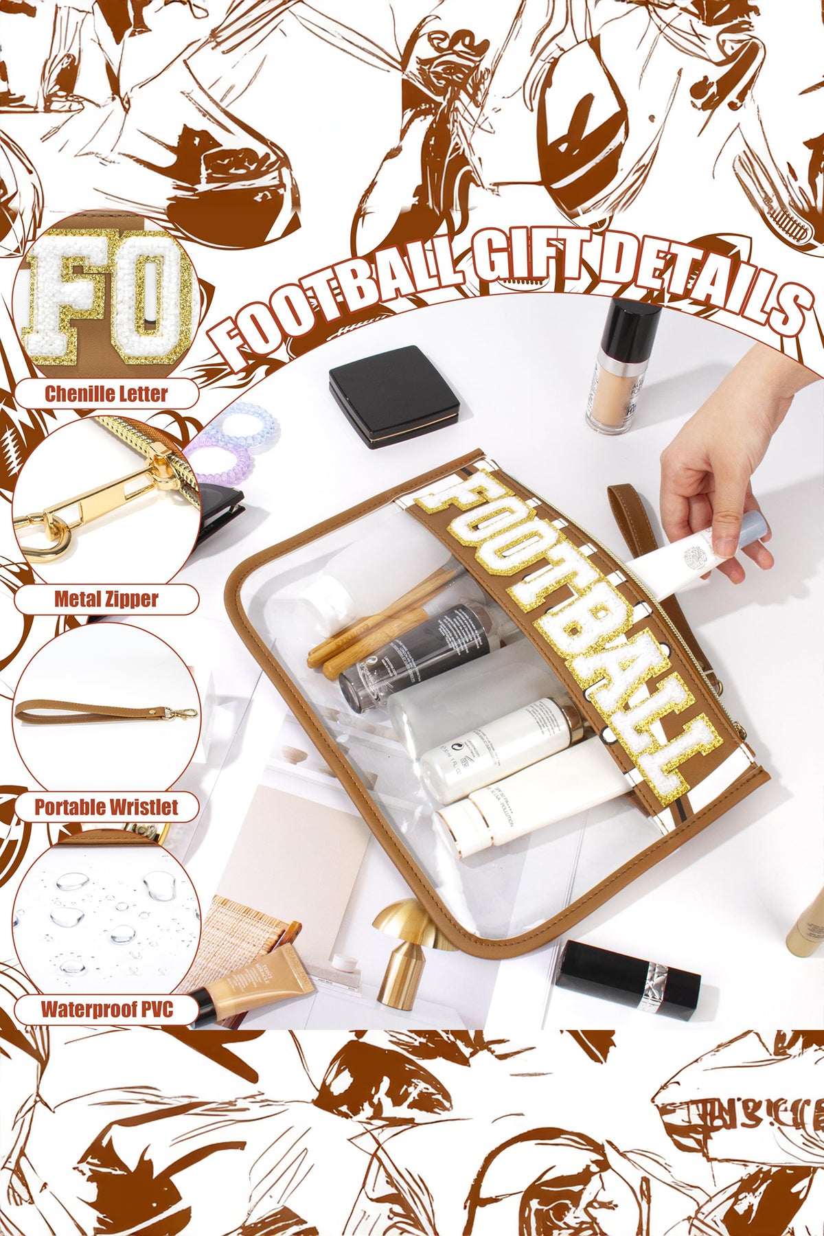 Sports Cosmetic Bag