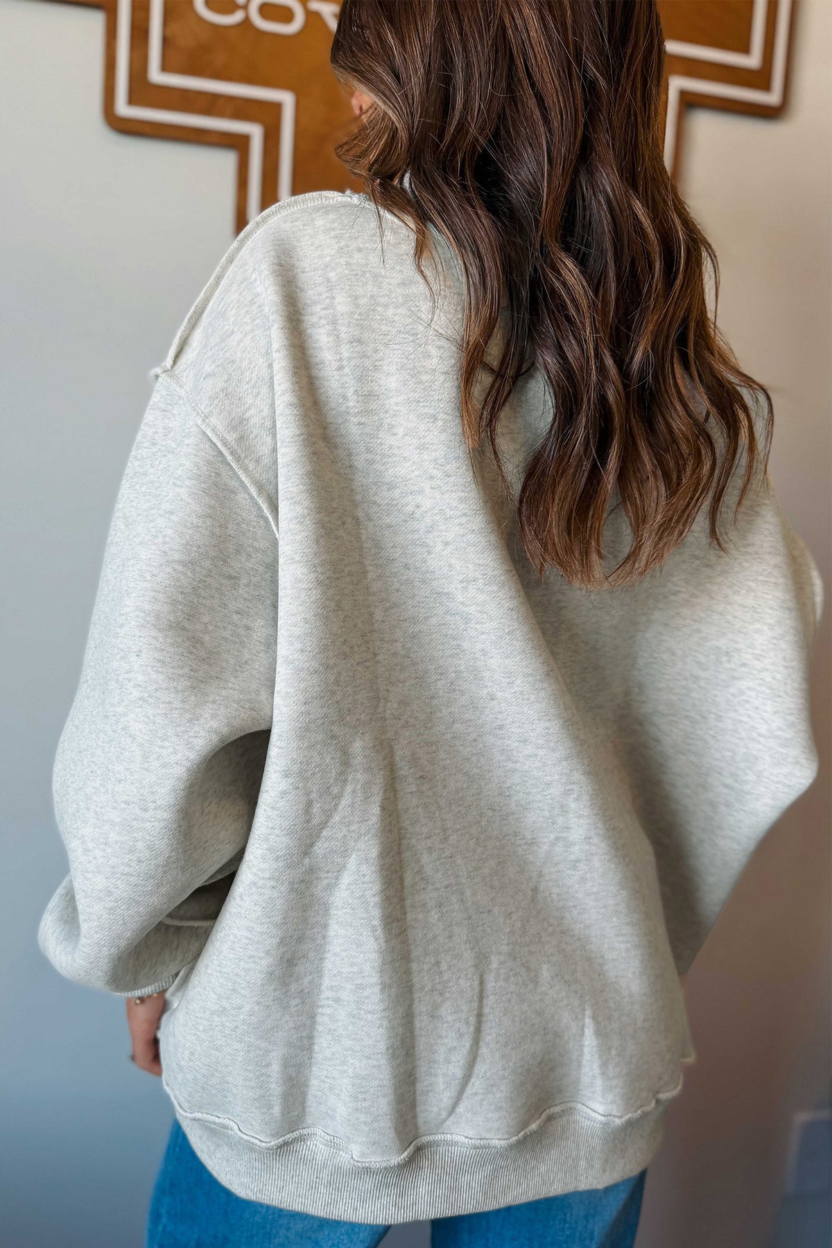 Reversible Faith Sweatshirt